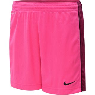 NIKE Womens Academy Knit Soccer Shorts   Size Xl, Pink Foil/red