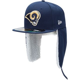 NEW ERA Mens St. Louis Rams On Field Dog Ear 59FIFTY Fitted Cap   Size 7.75,