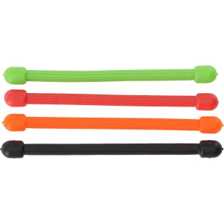 NITE IZE Gear Tie Reusable 3 inch Rubber Twist Ties   4 Pack   Size 3, Assorted