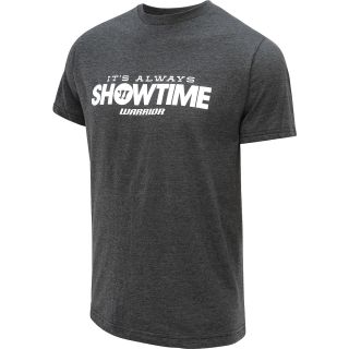 WARRIOR Mens Showtime 50/50 Short Sleeve Lacrosse T Shirt   Size Small, Black