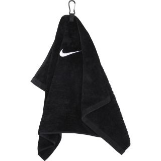 NIKE Embroidered Golf Towel, Black