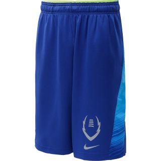 NIKE Mens Warp Speed Football Shorts   Size Xl, Royal Blue