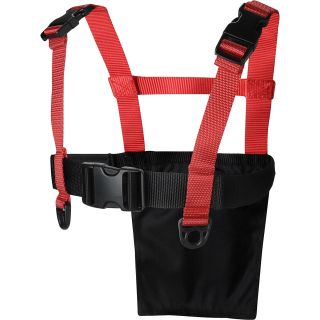 LUCKY BUMS Tip Clip Ski Trainer, Red/black