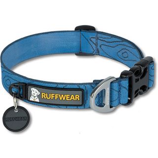RuffWear Hoopie Patterned Collar  Choose Color   Size Medium, Topo (25201 945M)