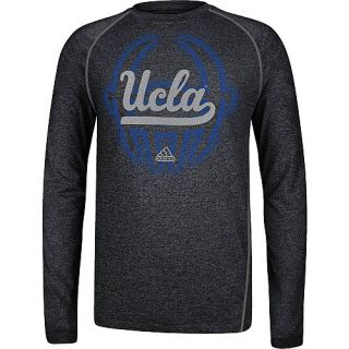 adidas Mens UCLA Bruins ClimaLite Sideline Head On Long Sleeve T Shirt   Size