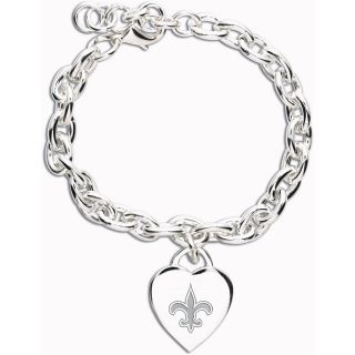Wincraft New England Saints Heart Charm Bracelet (62371091)