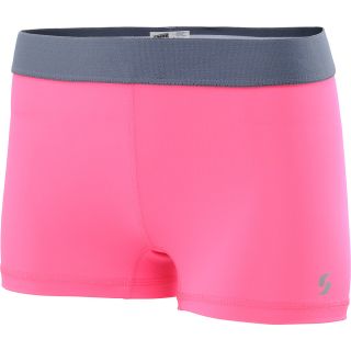 SOFFE Juniors Soffe Dri Shorts   Size Small, Pink/gunmetal