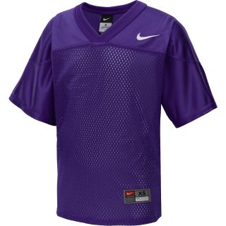 NIKE Boys Core Practice Football Jersey   Size Large, Purple/white