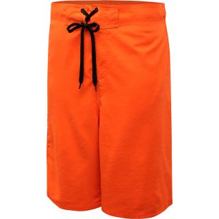 LAGUNA Mens Solid Neon Boardshorts   Size Small, Orange