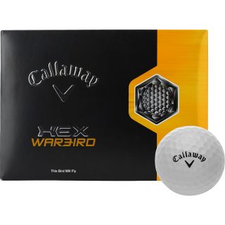 CALLAWAY HEX Warbird Golf Balls   12 Pack, White