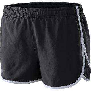 UNDER ARMOUR Womens Escape 3 Inch Shorts   Size Large, Charcoal
