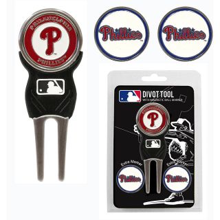 Team Golf MLB Philadelphia Phillies 3 Marker Signature Divot Tool Pack
