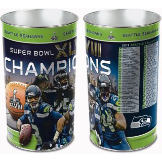 Wincraft Seattle Seahawks Super Bowl 48 Champions Wastebasket (2876426)
