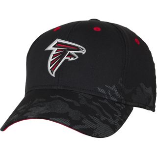 NFL Team Apparel Youth Atlanta Falcons Shield Back Black Cap   Size Youth,