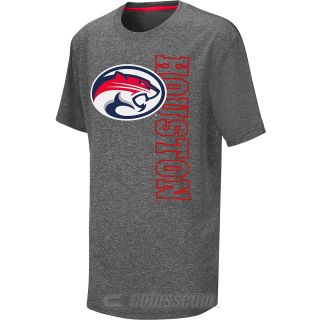 COLOSSEUM Youth Houston Cougars Bunker Short Sleeve T Shirt   Size Small, Grey