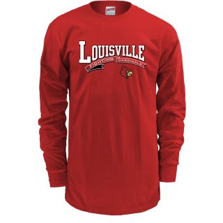 MJ Soffe Mens Louisville Cardinals Long Sleeve T Shirt   Size Medium, Lou