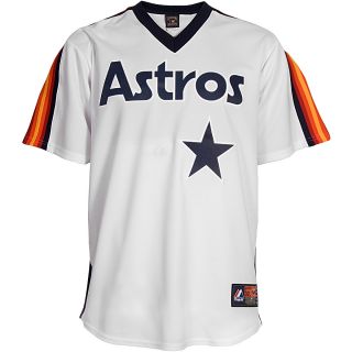 Majestic Athletic Houston Astros Blank Replica Cooperstown Home Jersey   Size