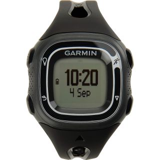 GARMIN Womens Forerunner 10 GPS Watch, Black/silver