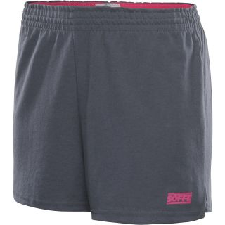 SOFFE Girls The Authentic Camp Shorts   Size XS/Extra Small, Gunmetal/pink