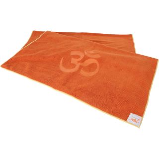 GAIAM Sol Om Thirsty Yoga Towel, Pumpkin