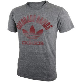 adidas Youth Colorado Rapids Tri Blend Trefoil Short Sleeve T Shirt   Size