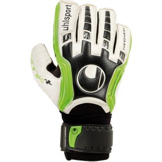 uhlsport Fanghand Bionik+ Soccer Glove   Size 11, Flash Green/black (1000236 