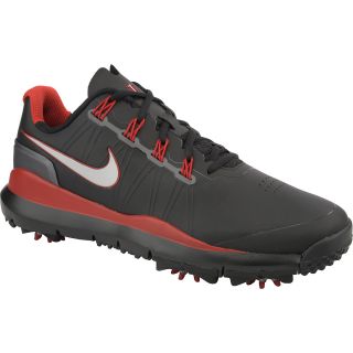 NIKE Mens TW 14 Golf Shoes   Size 8, Black/silver/red