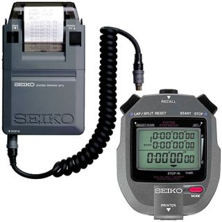 Seiko 300 Lap Memory Stopwatch with SP12 Printer (S143 SET)