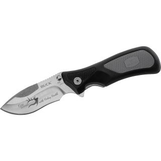BUCK 585 Folding Ergohunter Adrenaline Knife, Grey/black