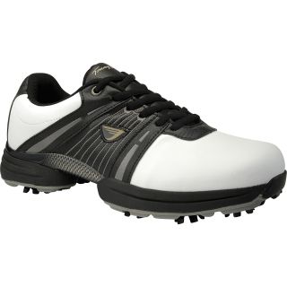 TOMMY ARMOUR Mens Launch Golf Shoes   Size 10.5, White/black/silver