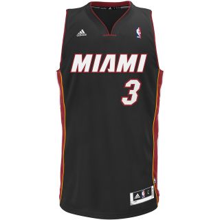 adidas Mens Miami Heat Dwayne Wade Swingman Revolution 30 Replica Road Jersey  