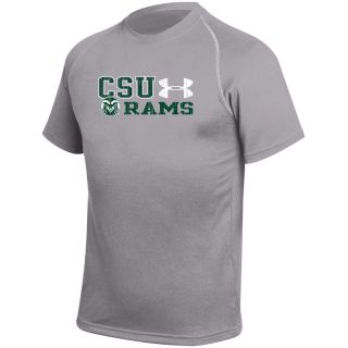 UNDER ARMOUR Youth Colorado State Rams Tech T Shirt   Size Large, Grey Heather