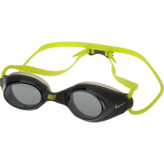 NIKE Youth Hydrowave II Jr Swim Goggles   Size Junior, Smoke/black