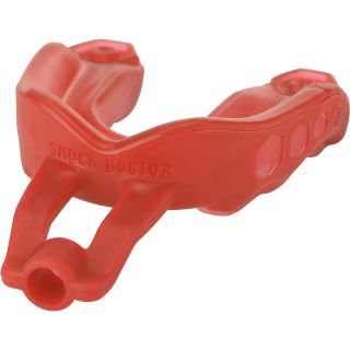 SHOCK DOCTOR Youth Gel Max Mouthguard with Strap   Size Youth, Red