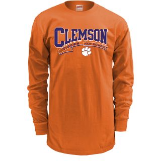 MJ Soffe Mens Clemson Tigers Long Sleeve T Shirt   Size Medium, Clemson
