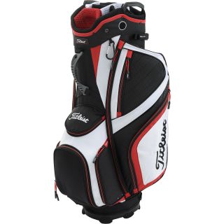 TITLEIST Lightweight Cart Bag, Black/white/red