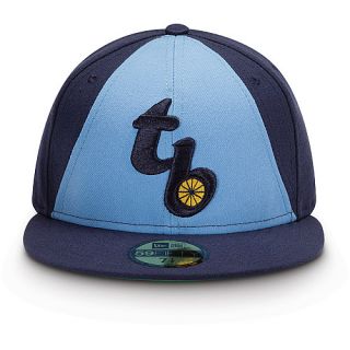 NEW ERA Mens Tampa Bay Rays Authentic Collection Turn Back The Clock Tri Panel