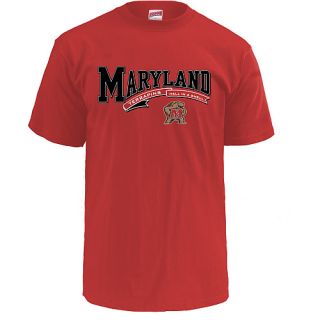 MJ Soffe Mens Maryland Terrapin T Shirt   Size XXL/2XL, Maryland Terrapins
