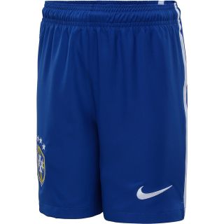 NIKE Boys 2013/14 Brasil Stadium Replica Soccer Shorts   Size Medium, Royal
