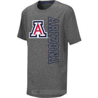 COLOSSEUM Youth Arizona Wildcats Bunker Short Sleeve T Shirt   Size Xl, Grey