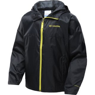 COLUMBIA Boys Windy Explorer Jacket   Size 2xs, Black
