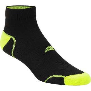 SOF SOLE Fit Performance Running Low Cut Socks   Size Small, Black/yellow