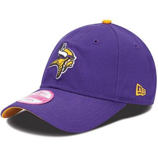 NEW ERA Womens Minnesota Vikings Sideline 9FORTY One Size Fits All Cap, Purple