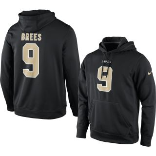 NIKE Mens New Orleans Saints Drew Brees Name And Number Performance Hoody  