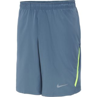 NIKE Mens Power 9 Woven Tennis Shorts   Size Large, Armory Slate/grey