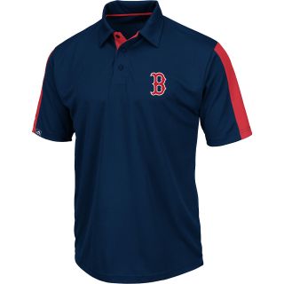 MAJESTIC ATHLETIC Mens Boston Red Sox Career Maker Performance Polo   Size
