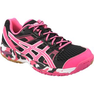 ASICS Womens GEL 1140V Volleyball Shoes   Size 6, Black/pink