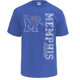 MJ Soffe Mens Memphis Tigers T Shirt   Size Small, Memphis Tigers Royal