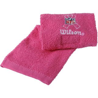WILSON Pink NFL Field Towel, Pink