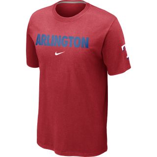 NIKE Mens Texas Rangers 2014 Arlington Local Short Sleeve T Shirt   Size